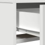 Mesa de tocador con luces LED Blanca 50x41x140 cm de , Tocadores para dormitorios - Ref: Foro24-865154, Precio: 94,57 €, Desc...