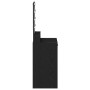 Mesa de tocador con luces LED en color roble negro 50x41x140 cm de , Tocadores para dormitorios - Ref: Foro24-865155, Precio:...
