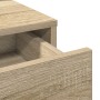 Tocador con Luces LED - Roble Sonoma - 50x41x140 cm de , Tocadores para dormitorios - Ref: Foro24-865156, Precio: 94,56 €, De...