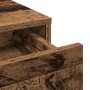 Mesa de tocador con luces LED Madera vieja 50x41x140 cm de , Tocadores para dormitorios - Ref: Foro24-865161, Precio: 94,56 €...