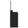 Mesa de tocador con luces LED, Roble Negro, 100x41x140 cm de , Tocadores para dormitorios - Ref: Foro24-865173, Precio: 128,9...