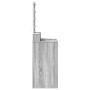 Mesa de tocador con luces LED Gris Sonoma 100x41x140 cm de , Tocadores para dormitorios - Ref: Foro24-865177, Precio: 125,09 ...