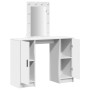 Tocador con Luces LED Blanco 102x33x135 cm de , Tocadores para dormitorios - Ref: Foro24-865181, Precio: 130,09 €, Descuento: %