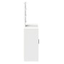 Tocador con Luces LED Blanco 102x33x135 cm de , Tocadores para dormitorios - Ref: Foro24-865181, Precio: 130,09 €, Descuento: %