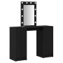 Mesa de Tocador con Luces LED Roble Negro 102x33x135 cm de , Tocadores para dormitorios - Ref: Foro24-865182, Precio: 133,90 ...