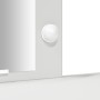 Tocador con Luces LED Blanco 102x33x135 cm de , Tocadores para dormitorios - Ref: Foro24-865181, Precio: 130,09 €, Descuento: %