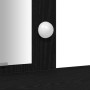 Mesa de Tocador con Luces LED Roble Negro 102x33x135 cm de , Tocadores para dormitorios - Ref: Foro24-865182, Precio: 133,90 ...