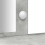 Mesa de Tocador con Luces LED Gris Concreto 102x33x135 cm de , Tocadores para dormitorios - Ref: Foro24-865184, Precio: 126,2...