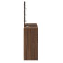 Mesa de tocador con luces LED Roble Marrón 102x33x135 cm by , Bedroom Dressers - Ref: Foro24-865187, Price: 125,28 €, Discoun...