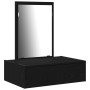 Mesa de tocador colgante roble negro 60x40x70 cm de , Tocadores para dormitorios - Ref: Foro24-865191, Precio: 68,59 €, Descu...