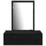 Mesa de tocador colgante roble negro 60x40x70 cm de , Tocadores para dormitorios - Ref: Foro24-865191, Precio: 68,59 €, Descu...