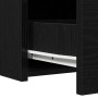 Mesa de tocador colgante roble negro 60x40x70 cm de , Tocadores para dormitorios - Ref: Foro24-865191, Precio: 68,59 €, Descu...