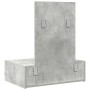 Mesa de tocador colgante gris concreto 60x40x70 cm de , Tocadores para dormitorios - Ref: Foro24-865193, Precio: 65,04 €, Des...