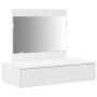 Mesa de Tocador Colgante Blanca 83x40x70 cm de , Tocadores para dormitorios - Ref: Foro24-865199, Precio: 86,55 €, Descuento: %