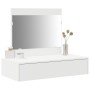 Mesa de Tocador Colgante Blanca 83x40x70 cm de , Tocadores para dormitorios - Ref: Foro24-865199, Precio: 86,55 €, Descuento: %