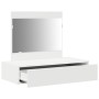 Mesa de Tocador Colgante Blanca 83x40x70 cm de , Tocadores para dormitorios - Ref: Foro24-865199, Precio: 86,55 €, Descuento: %