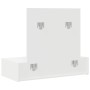 Mesa de Tocador Colgante Blanca 83x40x70 cm de , Tocadores para dormitorios - Ref: Foro24-865199, Precio: 86,55 €, Descuento: %