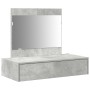 Mesa de Tocador Colgante Gris Concreto 83x40x70 cm de , Tocadores para dormitorios - Ref: Foro24-865202, Precio: 86,37 €, Des...