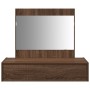 Mesa de tocador colgante  roble marrón 83x40x70 cm | Foro24.es | Tu tienda online para hogar, jardín y más Foro24.es