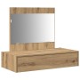 Mesa de Tocador Colgante Roble Artesanal 83x40x70 cm de , Tocadores para dormitorios - Ref: Foro24-865207, Precio: 86,37 €, D...