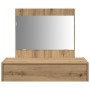 Mesa de Tocador Colgante Roble Artesanal 83x40x70 cm de , Tocadores para dormitorios - Ref: Foro24-865207, Precio: 86,37 €, D...