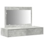 Mesa de Tocador Colgante Gris Concreto 100x40x70 cm de , Tocadores para dormitorios - Ref: Foro24-865211, Precio: 99,16 €, De...