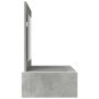 Mesa de Tocador Colgante Gris Concreto 100x40x70 cm de , Tocadores para dormitorios - Ref: Foro24-865211, Precio: 99,16 €, De...