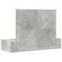 Mesa de Tocador Colgante Gris Concreto 100x40x70 cm de , Tocadores para dormitorios - Ref: Foro24-865211, Precio: 99,16 €, De...