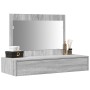 Mesa de Tocador de Pared Gris Sonoma 100x40x70 cm de , Tocadores para dormitorios - Ref: Foro24-865213, Precio: 101,91 €, Des...
