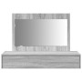 Mesa de Tocador de Pared Gris Sonoma 100x40x70 cm de , Tocadores para dormitorios - Ref: Foro24-865213, Precio: 101,91 €, Des...