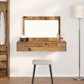 Tocador de Pared - Madera Vintage - 100x40x70 cm