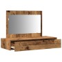 Tocador de Pared - Madera Vintage - 100x40x70 cm de , Tocadores para dormitorios - Ref: Foro24-865215, Precio: 99,16 €, Descu...