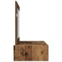 Tocador de Pared - Madera Vintage - 100x40x70 cm de , Tocadores para dormitorios - Ref: Foro24-865215, Precio: 99,16 €, Descu...