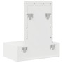 Mesa de Tocador Montada en la Pared con Luces LED - Blanca de , Tocadores para dormitorios - Ref: Foro24-865217, Precio: 90,7...