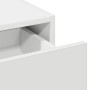 Mesa de Tocador Montada en la Pared con Luces LED - Blanca de , Tocadores para dormitorios - Ref: Foro24-865217, Precio: 90,7...