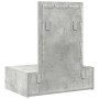 Mesa de tocador colgante con luces LED en Gris Concreto de , Tocadores para dormitorios - Ref: Foro24-865220, Precio: 88,96 €...