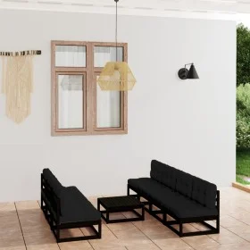 8-piece garden furniture set with solid pine wood cushions by vidaXL, Garden sets - Ref: Foro24-3076403, Price: 761,38 €, Dis...
