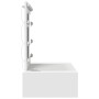 Mesa de Tocador Colgante con Luces LED - Blanca de , Tocadores para dormitorios - Ref: Foro24-865226, Precio: 109,66 €, Descu...