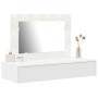 Mesa de Tocador Colgante con Luces LED Blanca de , Tocadores para dormitorios - Ref: Foro24-865235, Precio: 116,98 €, Descuen...
