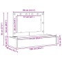 Mesa de tocador colgante con luces LED en gris concreto de , Tocadores para dormitorios - Ref: Foro24-865238, Precio: 112,12 ...