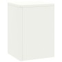 Soportes de Plantas para Exteriores Pilar 2 pcs Blanco 24x24x35 cm Acero de , Soportes para macetas - Ref: Foro24-865807, Pre...