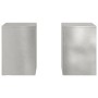 Soportes para Plantas Exterior Pillar 2 pcs 24x24x35 cm Acero Inoxidable de , Soportes para macetas - Ref: Foro24-865810, Pre...