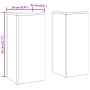 Esquineros de Plantas de Pilar 2 pcs Negro 24x24x55 cm Acero von , Topfständer - Ref: Foro24-865813, Preis: 61,04 €, Rabatt: %
