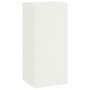 Juego de 2 Soportes de Plantas de para Exterior en blanco, 24x24x55 cm, Acero von , Topfständer - Ref: Foro24-865814, Preis: ...