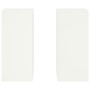 Juego de 2 Soportes de Plantas de para Exterior en blanco, 24x24x55 cm, Acero von , Topfständer - Ref: Foro24-865814, Preis: ...