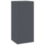 Soportes de plantas exteriores Pilar 2 pcs Antracita 24x24x55 cm Acero von , Topfständer - Ref: Foro24-865815, Preis: 63,78 €...