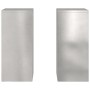Soportes para Plantas de Exterior Pilares 2 pcs 24x24x55 cm Acero Inoxidable von , Topfständer - Ref: Foro24-865817, Preis: 9...