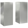Soportes para Plantas al Aire Libre Pilar 2 pcs 24x24x55 cm Acero Galvanizado von , Topfständer - Ref: Foro24-865818, Preis: ...