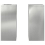 Soportes para Plantas al Aire Libre Pilar 2 pcs 24x24x55 cm Acero Galvanizado von , Topfständer - Ref: Foro24-865818, Preis: ...