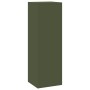 Soportes para Plantas Exteriores  Pilar 2 pcs Verde Oliva 24x24x75 cm Acero | Foro24.es | Tu tienda online para hogar, jardín y más Foro24.es